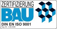 Zertifizierung Bau DIN EN ISO 9001