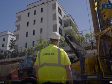 Rüttelstopfarbeiten im Wohnquartier Reiterstaffel Köln