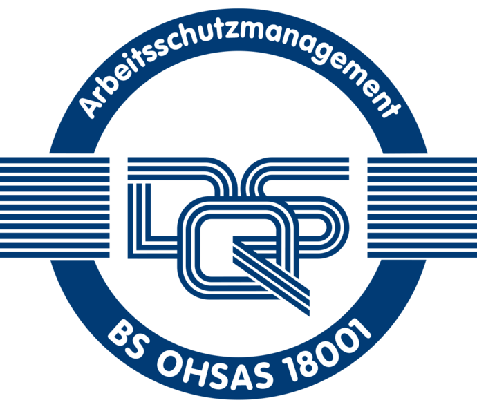 DQS Zertifikat BS-OHSAS 18001