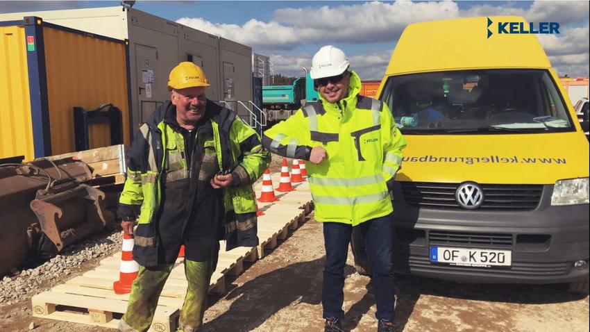 Sicherheitsvorkehrungen auf der Baustelle