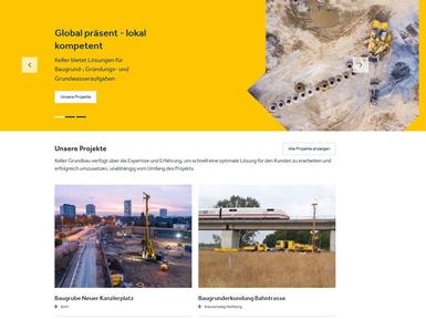 Neue Website online