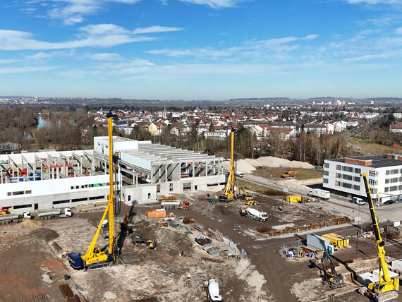 Gründung mit Bohrpfählen CFA