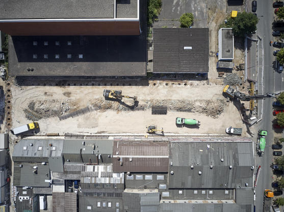 Bohrpfahlwände für Eigentumswohnungen in Frankfurt