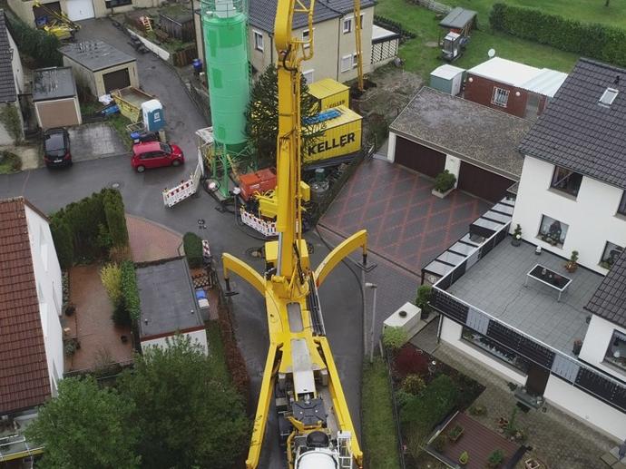 Sicherung eines Tagesbruchs in Witten