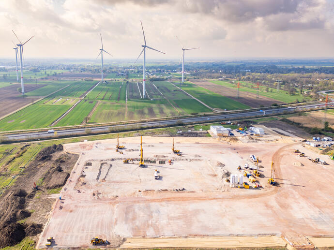 Gründung mit Pfählen