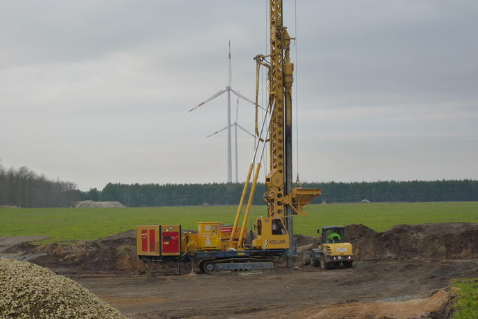 Gründung Erweiterung Windpark Kittlitz