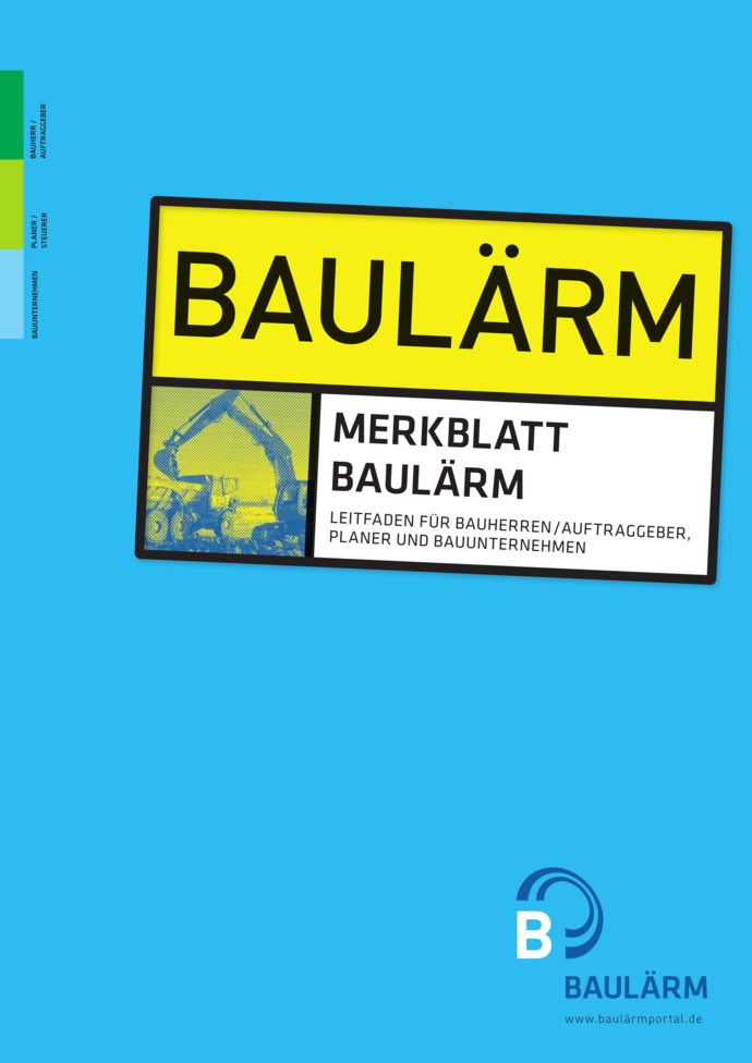 Merkblatt Baulärm