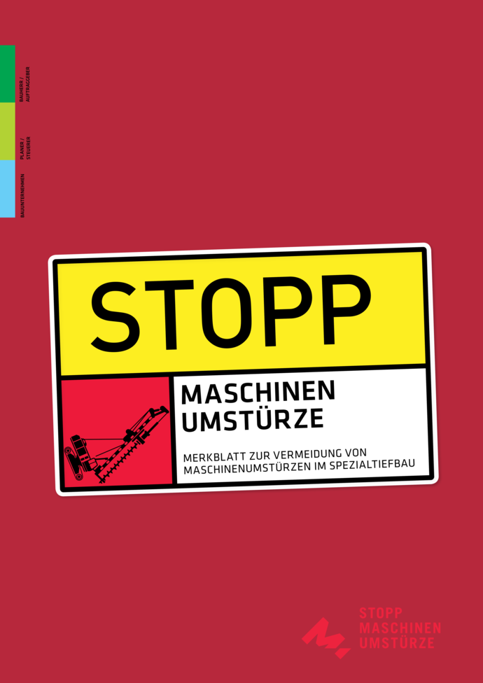 Broschüre Maschinenumstürze