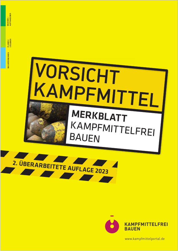 Broschüre Kampfmittelfrei Bauen