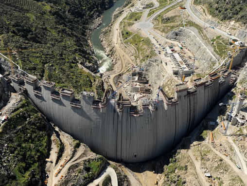 Staudamm in Portugal